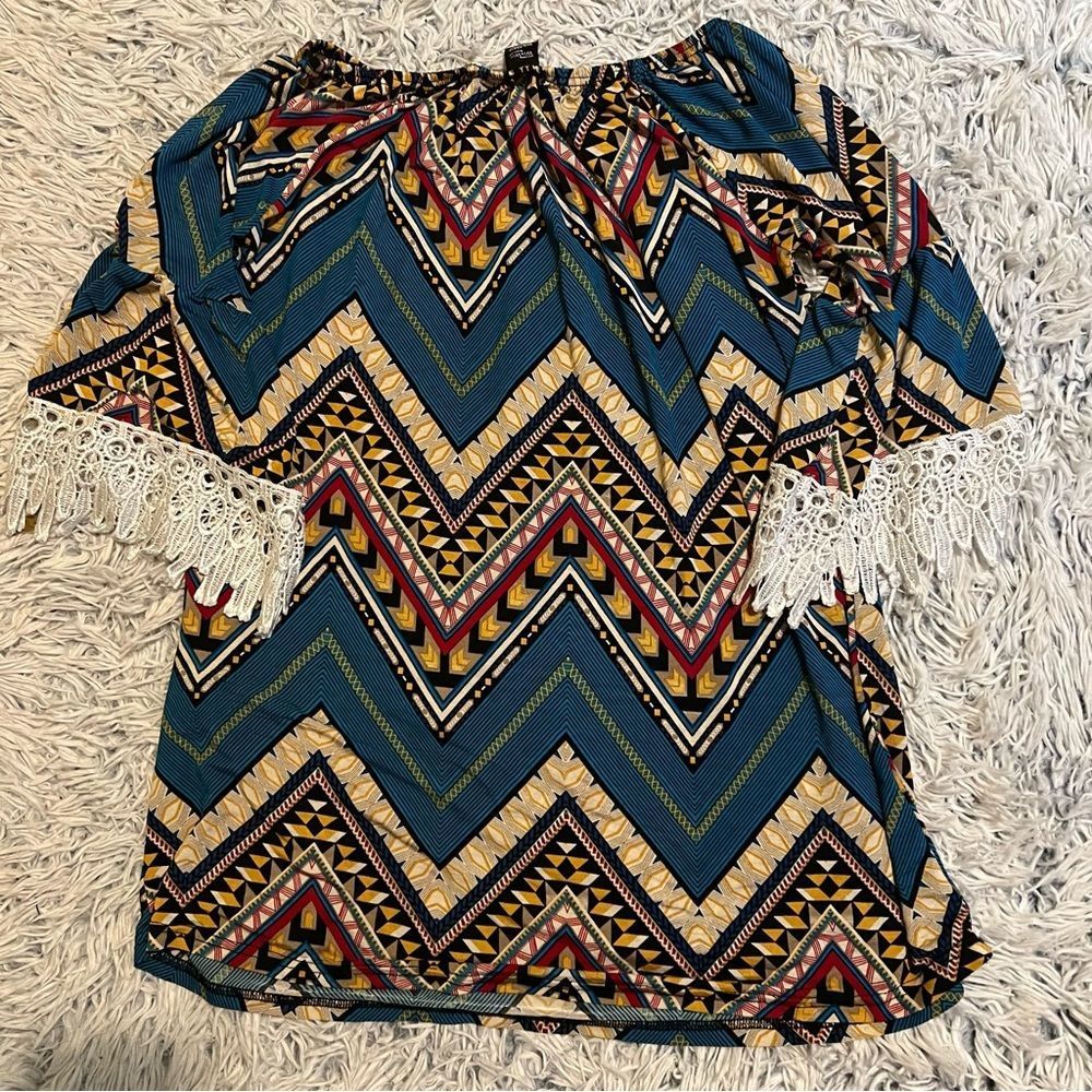 Win Win boho tunic dress L/XL
